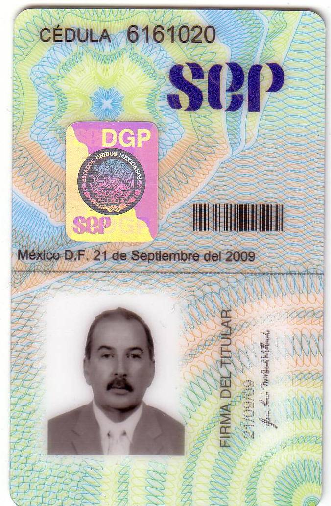 CEDULA PROFESIONAL
